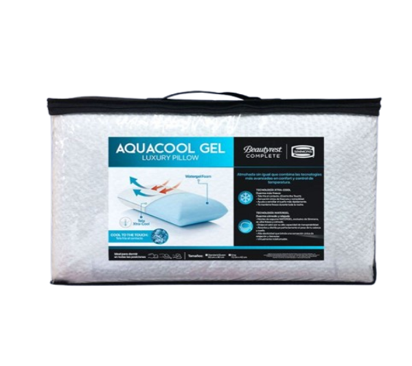 Almohada Simmons Aquacool Gel Luxury Estandar