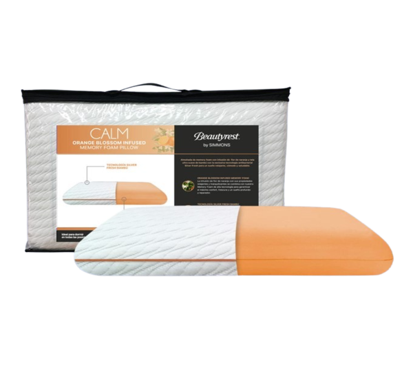Almohada Simmons Calm Orange Blossom Infused