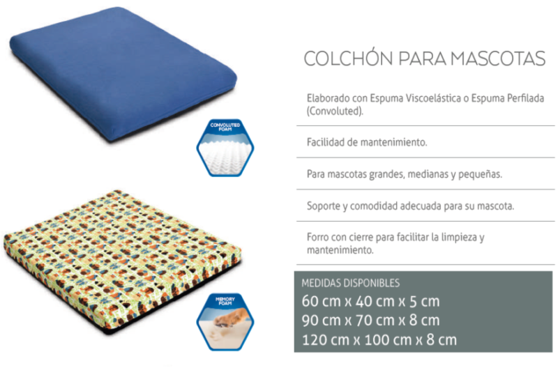 Colchón Chaide Pet Dreams Memory Foam - Imagen 2