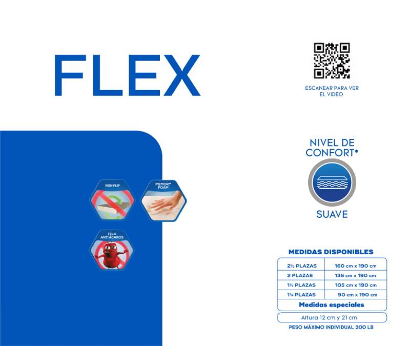 Colchon Chaide Flex 12Cm - Imagen 2