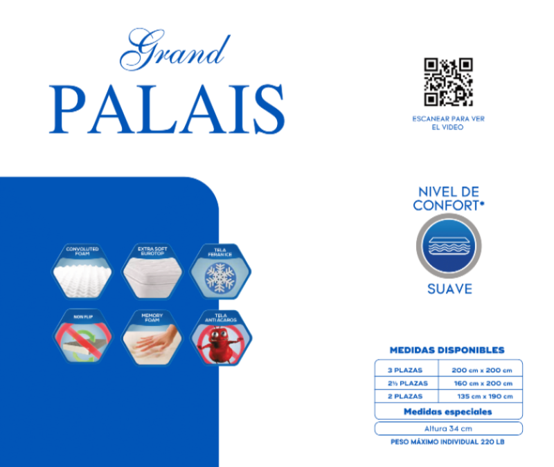 Colchon Chaide Grand Palais - Image 3